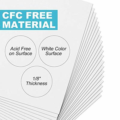 Acrux7 20 Pack Foam Boards 11x14 Foam Core Backing Board 1/8 Thickness  Foam Poster Boards for Projects, School, Crafts, Office & Art Projects