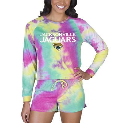 Jacksonville Jaguars Concepts Sport Women's Roamer Knit Tank Top & Shorts  Set - White