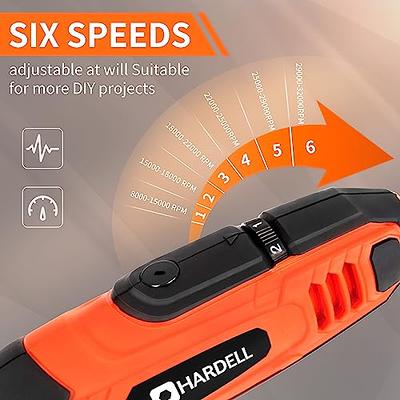 HARDELL Rotary Tool Kit, 130w Rotary Tool with 95 Pcs Accessories