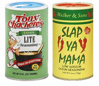 All Purpose Cajun Creole Seasoning Bundle The Cajun Ninja PI-YAHHHH!!  Seasoning 8 Ounce Shaker and Tony Chachere's Original Seasoning 8 Ounce  Shaker (Pack of Two Shakers - 16 Ounces Total) - Yahoo Shopping