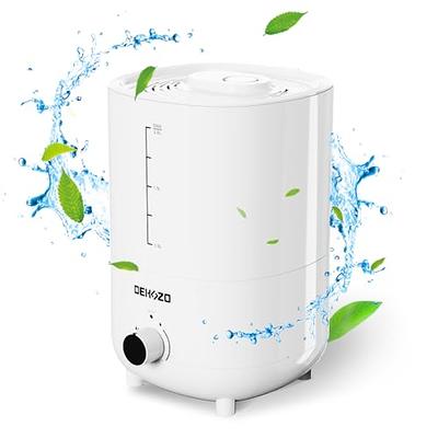 Homvana Humidificateur d'Air bébé, 3.6 L Cool Mist Top-Fill, 23dB  Silencieux (SilentSpray), 34H Durable Humidificateu Chambre, Plante, BPA  Free Avec Plusieur Modes d'humidité, 7 Color Light, Diffuseur : :  Bébé et Puériculture