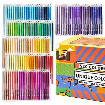 Shuttle Art 136 Colored Pencils,Colored Pencil Set for Adult Coloring Books