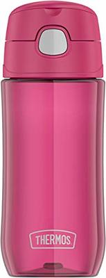 Thermos FUNtainer 12 Ounce Insulated Kids Water Bottle Replacement Straws,  2 Pack