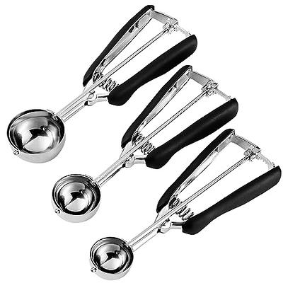 Cookie Scoop Set - Small/1 Tablespoon, Medium/2 Tablespoon, Large