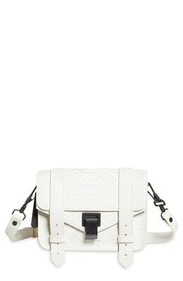 Proenza Schouler - PS1 Tiny Black Nylon Crossbody Bag