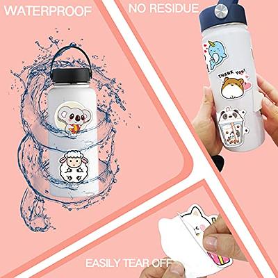 Aesthetic Yellow Stickers For Water Bottles,100 Pack,vinyl Waterproof Stickers  For Girls,cute Vsco Stickers For Laptop Hydroflask Guitar Skateboard