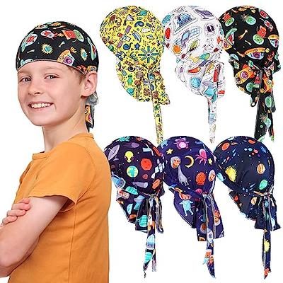 6pcs Kids Wave caps du rag doo rag Stocking Cap Children Head Long