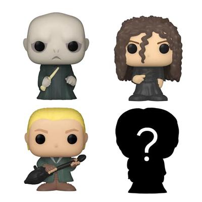  Funko Bitty Pop! Harry Potter Mini Collectible Toys 4-Pack -  Harry Potter, Draco Malfoy, Dobby & Mystery Chase Figure (Styles May Vary)  : Toys & Games