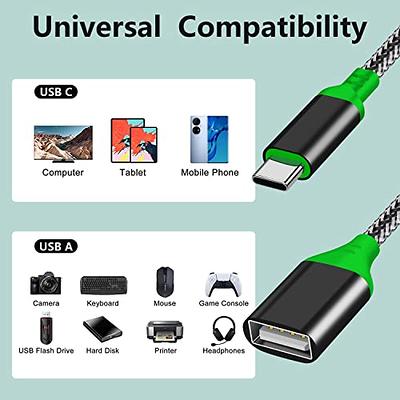 Adaptador USB OTG Samsung Galaxy S23, S22, S10, S9