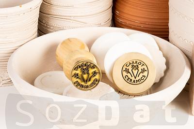 Custom Pottery Stamp - Stamp for Pottery - Custom Monogram for Pottery  Stamps - Custom Initials for Pottery Stamps - Custom Clay Stamp - Yahoo  Shopping