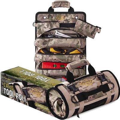 EKORN Tool Roll - 1000D Cordura Tool Bag Organizer w/YKK Zippers