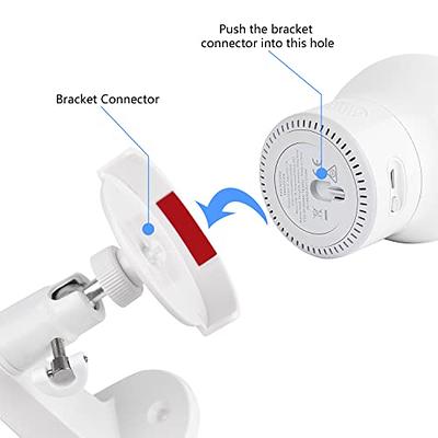 Flexible Clip Clamp Mount with Base For Babysense HD S2, Babysense