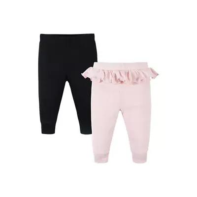 Gerber® Baby Girls 2 Pack Leopard Pants, Pink, 3-6 Months - Yahoo