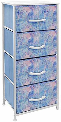 John Louis Home 12in. Deep Solid Wood 4-Drawer Premier Closet Organizer  White