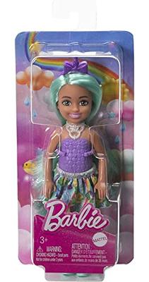 Barbie Dreamtopia Doll with Removable Unicorn Headband & Tail, Blue &  Purple Fantasy Hair & Rainbow Skirt, Unicorn Toy