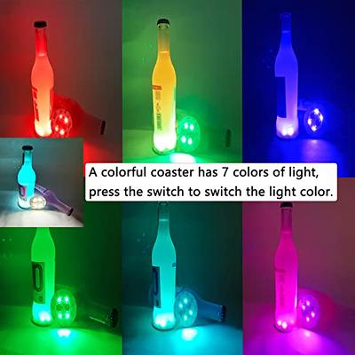 Stickers Led Light Bottles, Wine Coasters Stickers