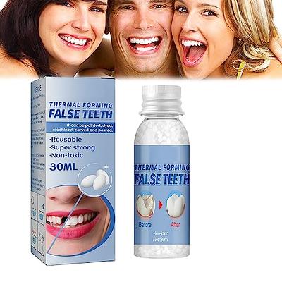 Ganbaro Temporary Teeth Repair Kit,Moldable False Teeth, Tooth