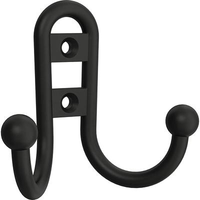 Franklin Brass 5-Hook 3.3504-in x 5.5866-in H Driftwood and Soft Iron Decorative  Wall Hook (35-lb Capacity) in the Decorative Wall Hooks department at