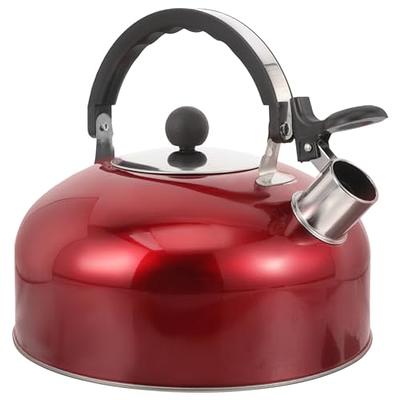 1.8L Whistling Tea Kettle Stainless Steel Tea Kettle Boiled Kettle Stovetop  Hot Water Fast to Boil Stove Kettle with Handle for Stove Induction Cooker,  Gas Cooker - Yahoo Shopping