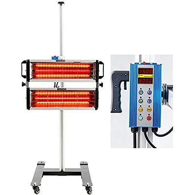 VEVOR 2000W Baking Infrared Paint Curing Lamp Short Wave Infrared Heater  Car Bodywork Repair Paint Dryer/Stand