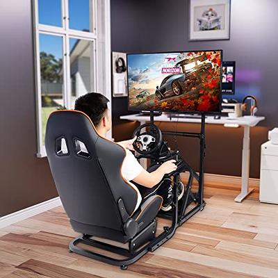 cirearoa Racing Wheel Stand with seat gaming chair driving Cockpit for All  Logitech G923 | G29 | G920 | Thrustmaster | Fanatec Wheels | Xbox One, PS4