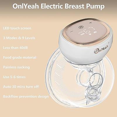 Electric Wearable Breast Pump, Hands-Free Portable 1 Count (Pack of 1), 1  Pcs