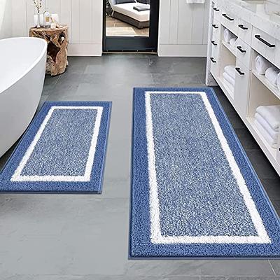 Bathroom Rugs And Mats Sets 3 Piece,bathroom Rugs Non Slip,marble Modern  Geometric Absorbent Microfiber Memory Foam Bath Mat Machine Washable  Bathroom