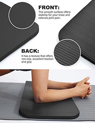 Yoga Knee Pad by Heathyoga, Great for Knees and Elbows While Doing