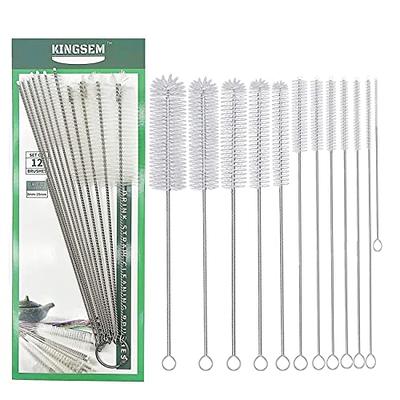 Straw Cleaner Brush10-Piece Extra Long Drinking Straw Cleaning Brush with More Soft Bristles Brush Bottle Cleaner Brush for Straws of Tumbler, Sippy