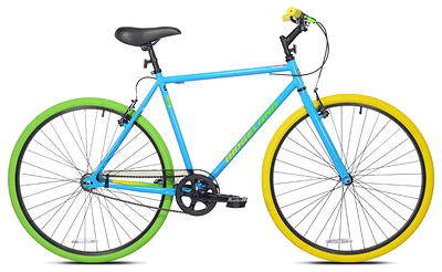 Kent 700C Men s Ridgeland Hybrid Bike Blue Green Yahoo Shopping