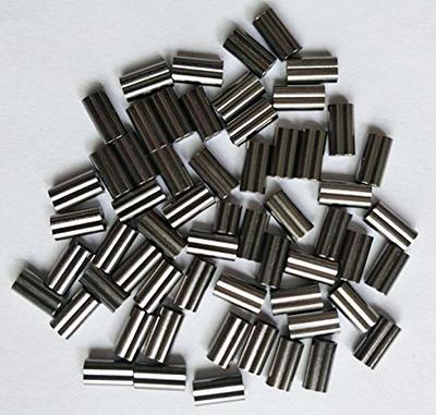 Laxygo 100pcs Double Barrel Copper Crimp Sleeves Fishing Line Connectors 6  Sizes (1.8mmx8mm-100pcs) - Yahoo Shopping