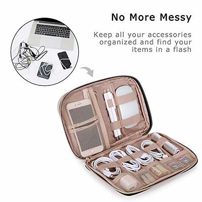 BAGSMART Electronics Organizer Travel Case, Small Travel Cord Organizer Bag  for Travel Essentials, Travel Tech Organizer as Travel Accessories for Men  Women, Cable Organizer for Phone, SD Card, Grey - Yahoo Shopping