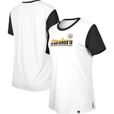 New Era Steelers Women's Long Sleeve Raglan T-Shirt