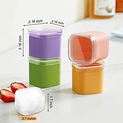 Silicone Ice Cube Mold（1.7In）, Easy Release Large Ice Cube Maker
