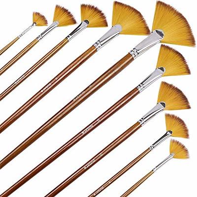 TEHAUX 12 pcs Brush Brush Large Paint Brush Artist Paint Brushes Craft  Paint Brush Watercolor Brushes Art Brushes for Acrylic Painting Paint  Supply