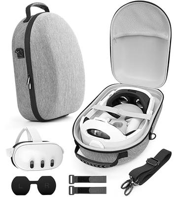 Syntech Large Hard Carrying Case Compatible with Oculus/Meta Quest 3, Quest  2/Pro Accessories PICO4 VR Headset with Elite Strap, Touch Controllers and  Others, High Capacity for Storage, Travel (Gray) - Yahoo Shopping