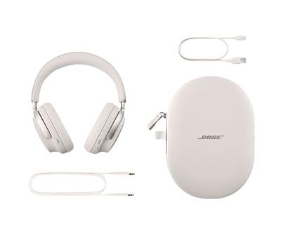  Bose QuietComfort Wireless Noise Cancelling Headphones,  Bluetooth Over Ear Headphones with Up To 24 Hours of Battery Life, White  Smoke : Electronics