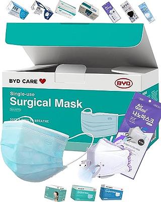 Kids, Black, ASTM Level 3 Disposable Mask with Earloops, (Box of