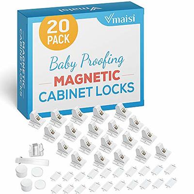 12 Packs safety Baby Proofing Cabinet Strap Locks - Vkania Kids