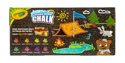 CRAYOLA 24-COUNT WASHABLE SIDEWALK CHALK - The Toy Insider