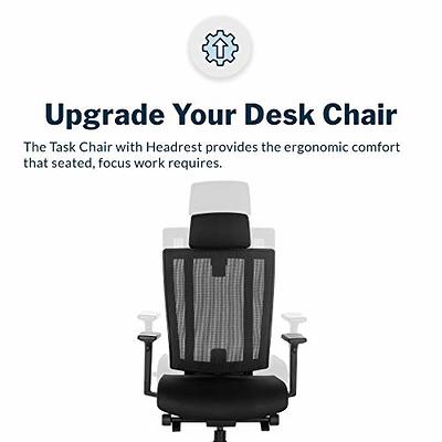 VARI - Chair - task - ergonomic - armrests - tilt - swivel - reinforced mesh - black