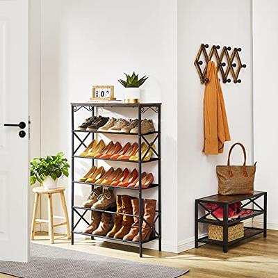 Hoctieon 6-Tier Entryway Shoe Rack,Shoe Rack Organizer,Tall Shoe Shelf,  Industrial Shoe Organizer For Entryway,Indoor Shoe Rack, Entryway Shoe  Storage Organizer - Yahoo Shopping