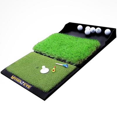 Costway 5 ft. x 3 ft. Standard Realistic Feel Golf Practice Mat