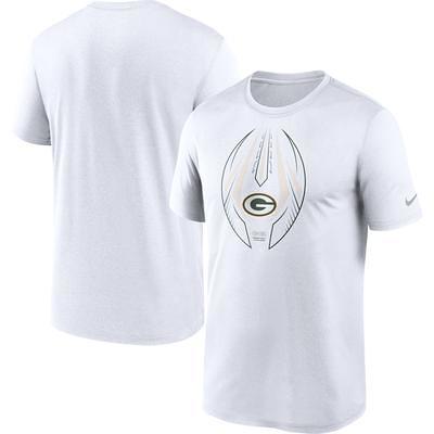 Nike Men's Green Bay Packers Aaron Jones #33 Gold T-Shirt