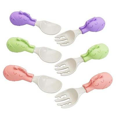 6 Pack Baby Spoons and Forks, Baby Led Weaning Supplies, Baby Utensils Self  Feeding, BPA-Free & Phthalate-Free for Baby & Toddler - Yahoo Shopping