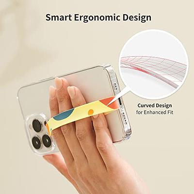 Sinjimoru Stylish Silicone Cell Phone Strap as Phone Grip Holder