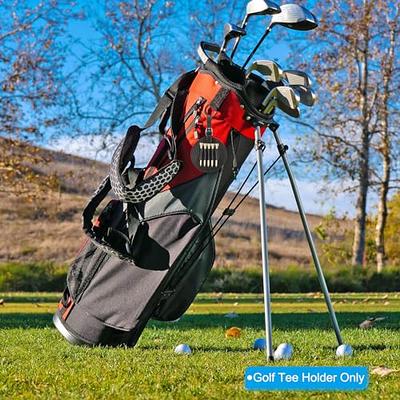 Golf Tee Holder Portable to Attach to Golf Bag Golf Tees Storage 10 Golf  Tees