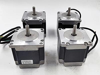 Nema 23 Stepper Motor 4.2A 3.0Nm (425oz.in) 100mm Length with 8mm Shaft for  CNC Mill Lathe Router