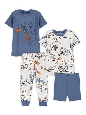 Toddler Boys Short Sleeve Pajama Set