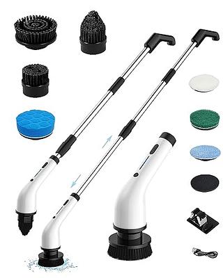 Aspiron Electric Spin Scrubber, Cordless Shower Cleaner with 8